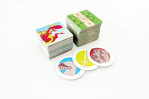 Outset Media Dragon Dash Board Game - Co-Operative Path Building for Ages 5+, Multicolor, 2-6 Players, Builds Social & Developmental Skills