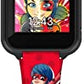 Miraculous Kids Interactive Smartwatch – Touchscreen Watch 10 Changeable Faces, Step Counter, Games, Selfie Cam, Alarm & Timer, Durable Silicone Straps – Fits Wrists 5.5'-8.0'