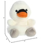 Aurora Adorable Palm Pals Alina Swan Stuffed Animal - Pocket-Sized Play - Collectable Fun - White 5 Inches