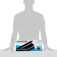 Scalextric Extension Pack 5 1:32 Scale Standard Straights X 8 C8554 Slot Car Track, White