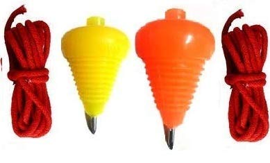 Amit Marketing Plastic Spinning Lattu I with Thread I Bhawra I Latto I Bambaram I Traditional Indian Game I Outdoor Games I Fun 