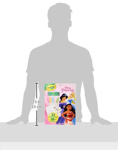 Crayola Color & Sticker Activity Set, Princess (foldalope)