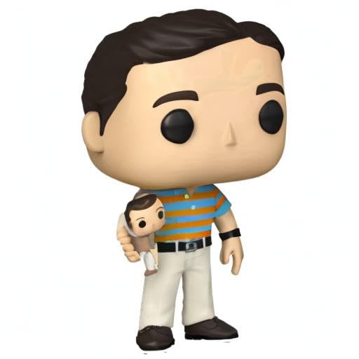 Funko Pop! Movies: 40 Year Old Virgin - Andy Holding Oscar (Styles May Vary)