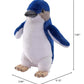Wild Republic Cuddlekins Mini, Fairy Penguin, Stuffed Animal, 8 Inches, Gift For Kids, Plush Toy, Fill Is Spun Recycled Water Bo