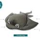 Mary Meyer Stuffed Animal Smootheez Pillow-Soft Toy, 10-Inches, Sting Ray