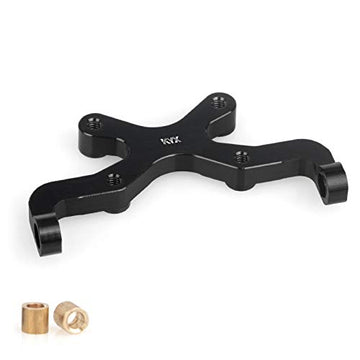 KYX Racing CNC Machined Aluminum Alloy Rear Body Mount Rear Bumper Mount Upgrades Parts Accessories for 1/24 RC Crawler Car Axia