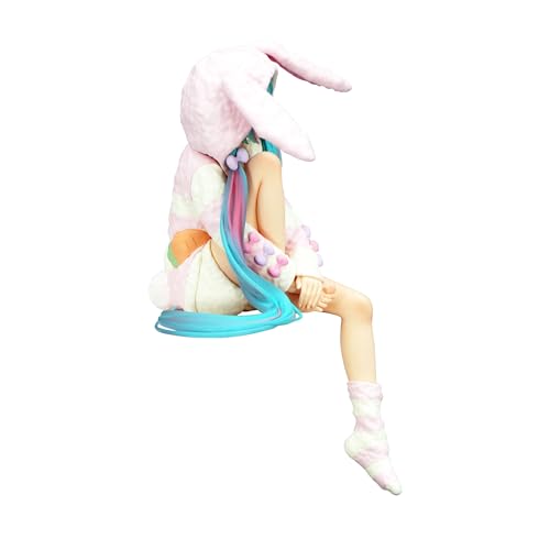 FURYU Corporation-Hatsune Miku Noodle Stopper Figure -Rabbit Ear Hood Pajama-