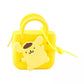 Ujeavette 6Xmini Handbag ChildrenS Washable Cartoon Present For Girls Little Girl Purse Yellow