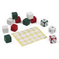 Eai Education Blank Dice And Labels - Set Of 12