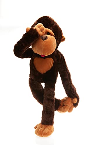Qacksv Cute Monkey Plush, Giant Monkey Stuffed Animal