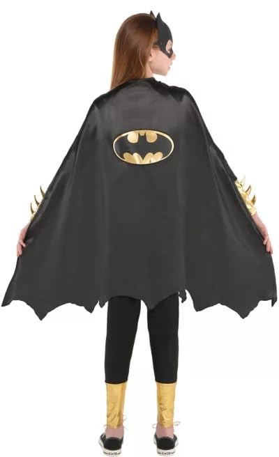 ADORQ DC Comics Deluxe Satin Batman Cape, one size fits all