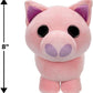 Adopt Me! Collector Plush - Pig - Series 3 - Rare in-Game Stylization Plush - limited availability Virtual Item Code Included - Toys for Kids Featuring Your Favorite Pet  Ages 6+