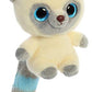 Aurora® Vibrant Yoohoo® Yoohoo® Stuffed Animal - Eye-Catching Display - Whimsical Cuteness - White 5 Inches