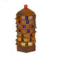 Project Genius 3D Wood Puzzle - Chinese Pagoda Mechanical Maze Brainteaser for Kids 8+, Teens & Adults - Model TG311, Multi Color
