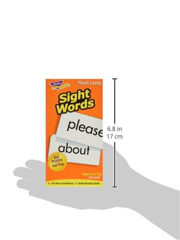 Trend Enterprises: Sight Words Skill Drill Flash Cards, Content-Rich Cards To Practice And Master, Great For Skill Building And