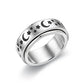 VCMART Anxiety Ring for Women Fidget Anxiety Rings for Anxiety Rotatable Spinner Rings for Anxiety Stress Relieving Anxiety Ring