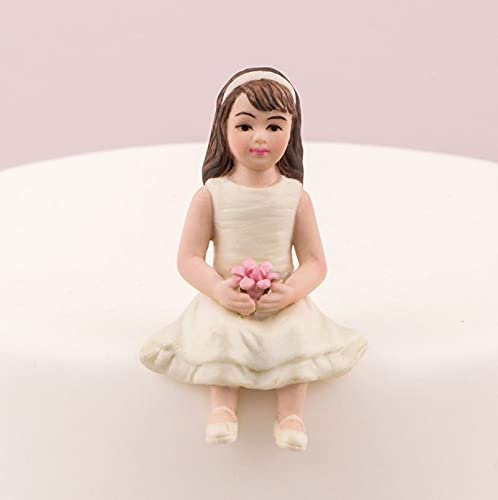 Weddingstar Toddler Girl Porcelain Figurine Wedding Cake Topper, One Size