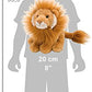 Wild Republic Ck-Mini Lion 8' Plush, Pink