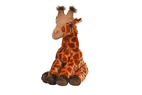 WILD REPUBLIC Giraffe Plush Toy, 12" Cuddlekins Stuffed Animal, Multi-Color, Soft Polyester