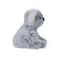 Apricot Lamb Plush Gray Koala Stuffed Animal - Soft Cuddly, 8" Small, Polyester