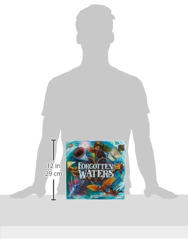 Plaid Hat Games Forgotten Waters Board Game - Cooperative Strategy Game for 3-7 Players, Ages 14+, 2-4 Hour Playtime, Cardboard