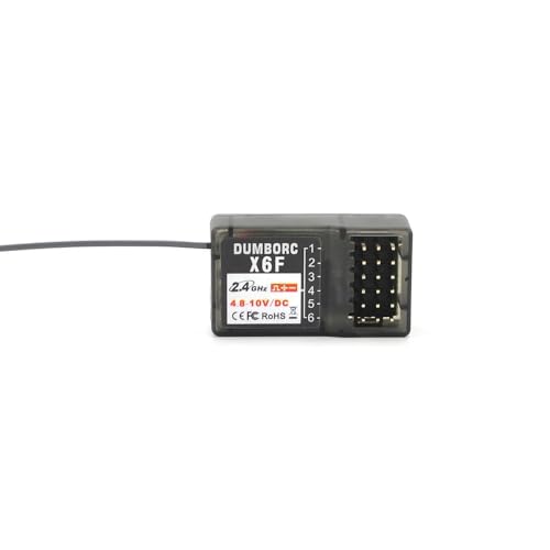 (2 PCS) DUMBORC X6F Receiver RC Remote Receiver for RC Cars