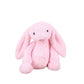 Personalized Stuffed Easter Bunny Rabbit - Basket Stuffers - Embroidered with Name for Kids (Pink)
