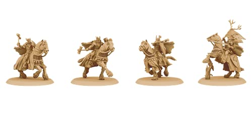 CMON A Song of Ice and Fire Tabletop Miniatures Game Champions of The Stag Unit Box (Multilingual Edition) - Strategy Game for mature-themeds  Ages 14+  2+ Players  45-60 Minute Playtime  Made by CMON