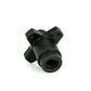 KYX Racing Hardened Steel Bevel Gear Differential Locker Front Rear Axles Upgrades Parts Accessories for 1/10 RC Car Axial RBX10
