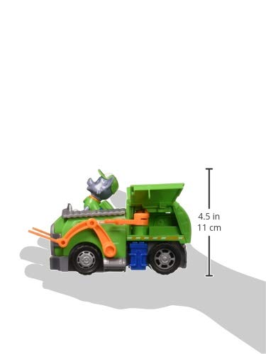 Paw Patrol Rocky’s Transforming Recycle Truck with Tools & Forklift, Multicolor, Model 6053387, for Ages 3 & Up