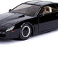 Jada 1: 24 Hollywood Rides Knight Rider KITT with Light Pontiac Firebird 30086, Black