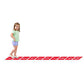 Didax Number Path Floor Mat - Vinyl, Red - Model 211213 for Educational Resources