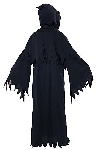 California Costumes Grim Reaper Deluxe Child Costume, Black, Large - Spooky Halloween Outfit for Boys