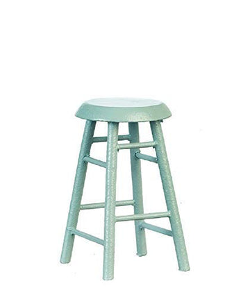 Melody Jane Dolls Houses Classics by Handley Dollhouse Miniature Medium Gray Stool