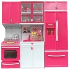 3 Compartments Modern Kitchen Toy Set with Music and Lights