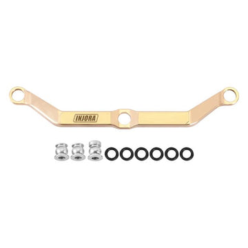 INJORA Brass Steering Link for TRX4M Upgrade Parts 1/18 RC Crawler Car,Full Clearance,12g