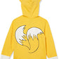 Sega Sonic The Hedgehog Tails Costume Zip Up Fleece Hoodie-Boys 4-20, Gold, 8