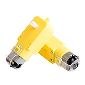 Universal Hub Dc 2 Pieces Bo Dual Shaft Smart Car Robot Gear Motor For Science Project.