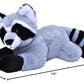 Wild Republic Ecokins Raccoon Stuffed Animal 12 Inch, Eco Friendly Gifts For Kids, Plush Toy, Handcrafted Using 16 Recycled Plas