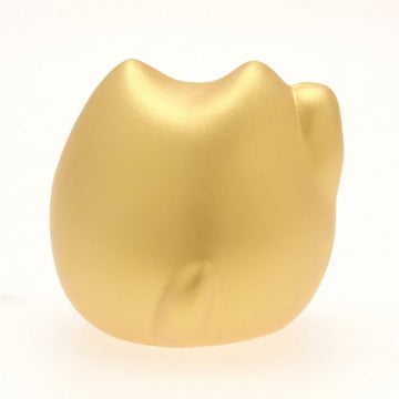 Kotobuki Maneki Neko Charm Kai-Un Collectible Figurine, Fortune, Gold