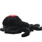 Wild Republic Redback Spider, Cuddlekins, Stuffed Animal, 12 inches, Gift for Kids, Plush Toy, Fill is Spun Recycled Water Bottl