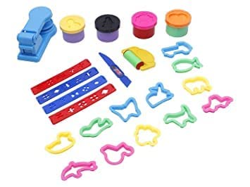 Kedva Art & Craft Crazy Soft And Smooth Dough Clay Set With Machine For Min. 3 Years Kids, Made In India.