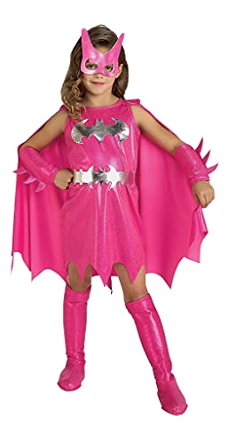 Rubies  155990 Pink Batgirl Child Costume Size: Small (4-6)