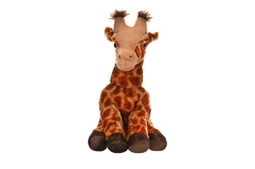 WILD REPUBLIC Giraffe Plush Toy, 12" Cuddlekins Stuffed Animal, Multi-Color, Soft Polyester