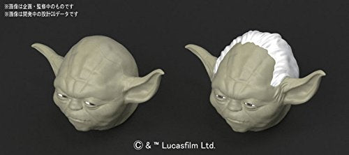 Bandai Hobby Star Wars Character Line Yoda Star Wars 1/6 & 1/12, White (BAN214473)