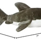 Aurora® Adorable Flopsie™ Tiburon Stuffed Animal - Playful Ease - Timeless Companions - Gray 12 Inches
