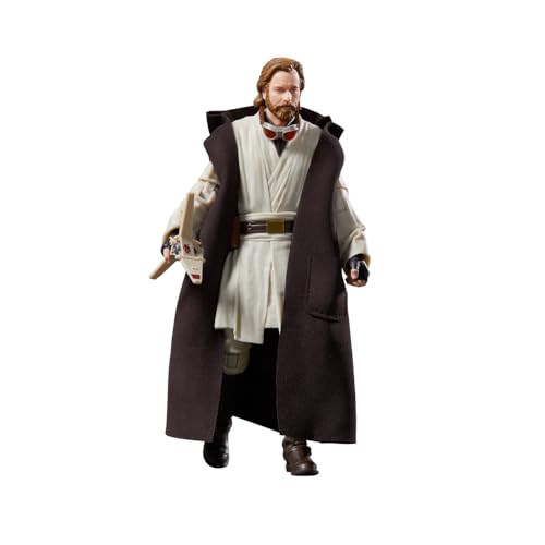 STAR WARS Obi-Wan Kenobi Black Series Action Figure, Brown, Model F83295L2, Jedi Legend Edition