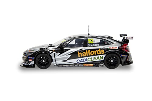 Scalextric C4297 Honda Civic Type R - Btcc 2021 - Gordon Shedden, Black/Orange