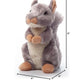 The Petting Zoo Squirrel Stuffed Animal Plushie, Gifts For Kids, Wild Onez Wildlife Animals, Grey Squirrel Plush Toy 9 Inches