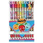 Scentco Smencils Gourmet Scented Graphite HB #2 Pencils, 10 Count, Made from Recycled Newspapers, Original Color
